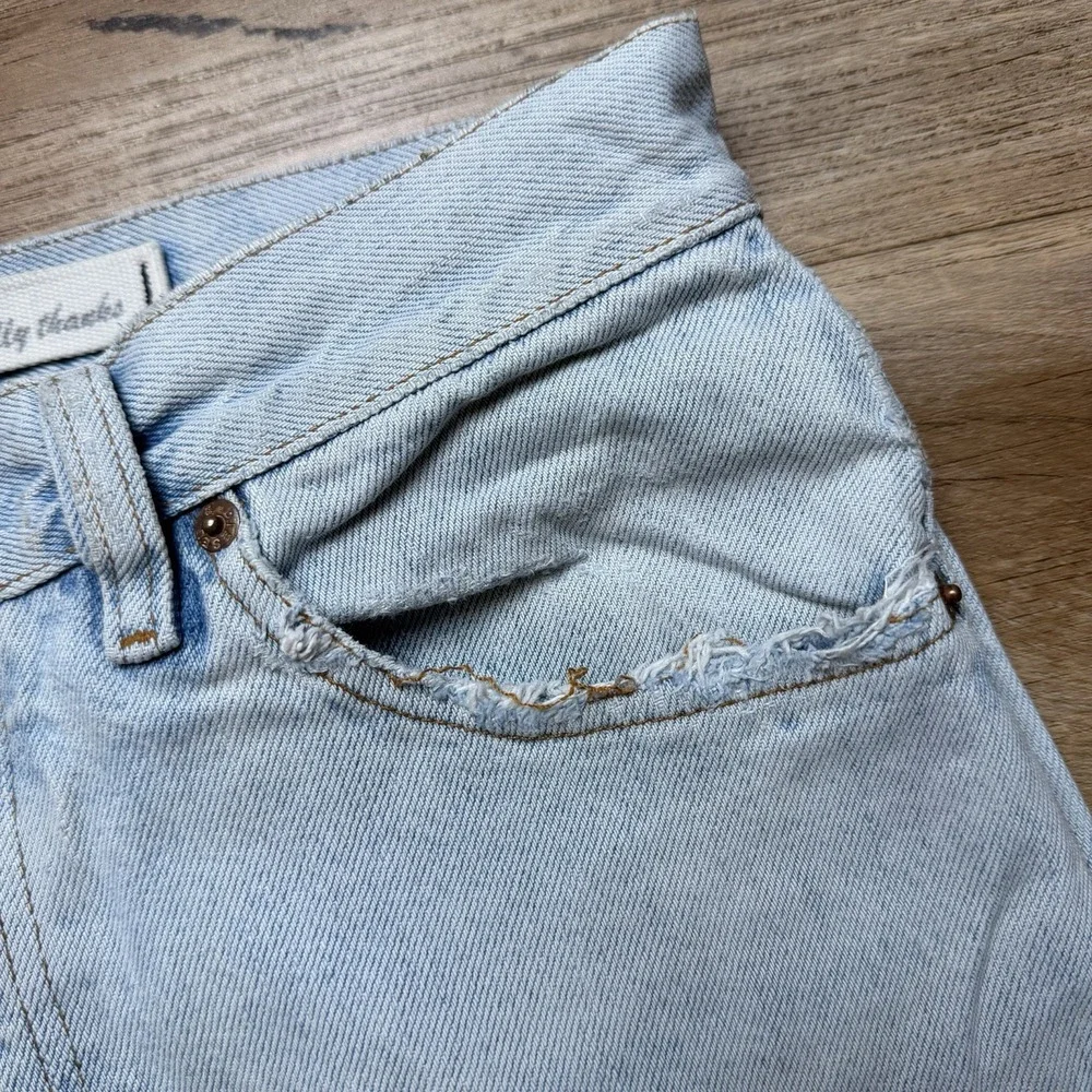 Vintage Diesel Keetar Jeans Men 30x32 Blue Straight Leg Light Wash Distress Y2K